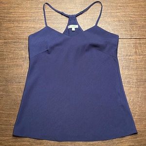 Jade Melody Tam Tank Top in Navy Blue